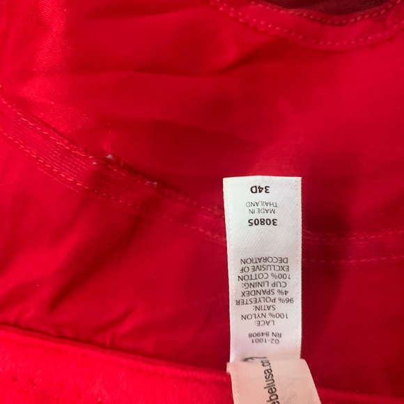 Corset Red satin great conditions - Picture 6 of 6